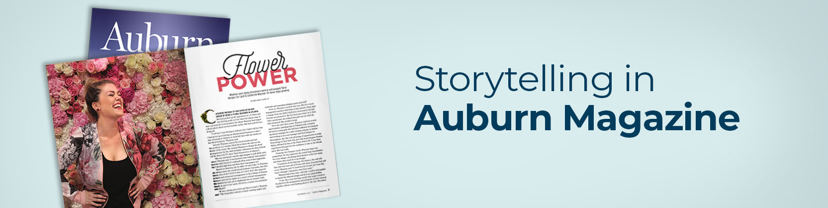 storytelling in auburn magazine