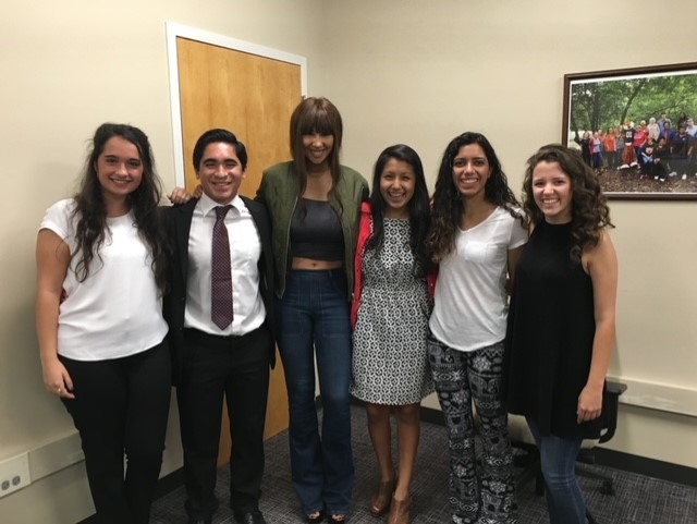 BRANNON SERVED AS PRESIDENT OF AUBURN’S LATINO STUDENT ASSOCIATION WHEN THEY HOSTED ACTRESS JACKIE CRUZ FROM THE SHOW “ORANGE IS THE NEW BLACK.”