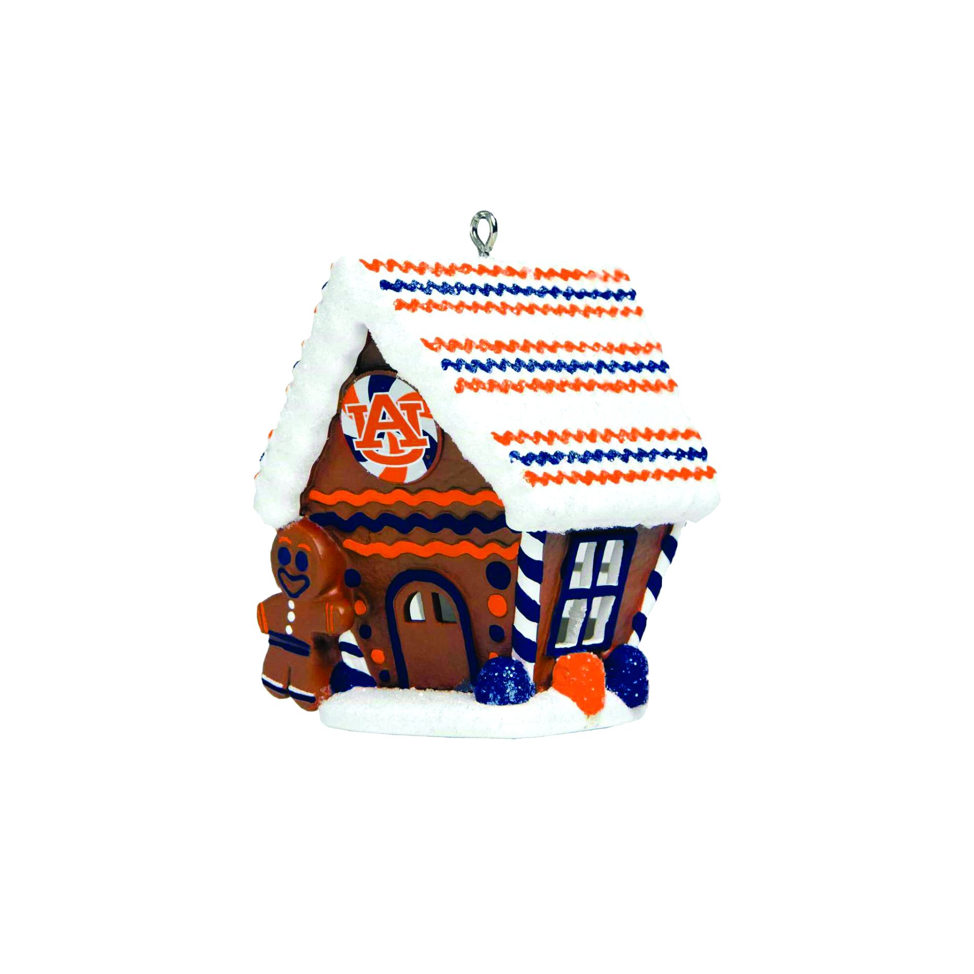 AU Gingerbread house graphic