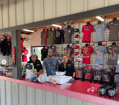 The new store at Mid-Ohio Sports Car Course