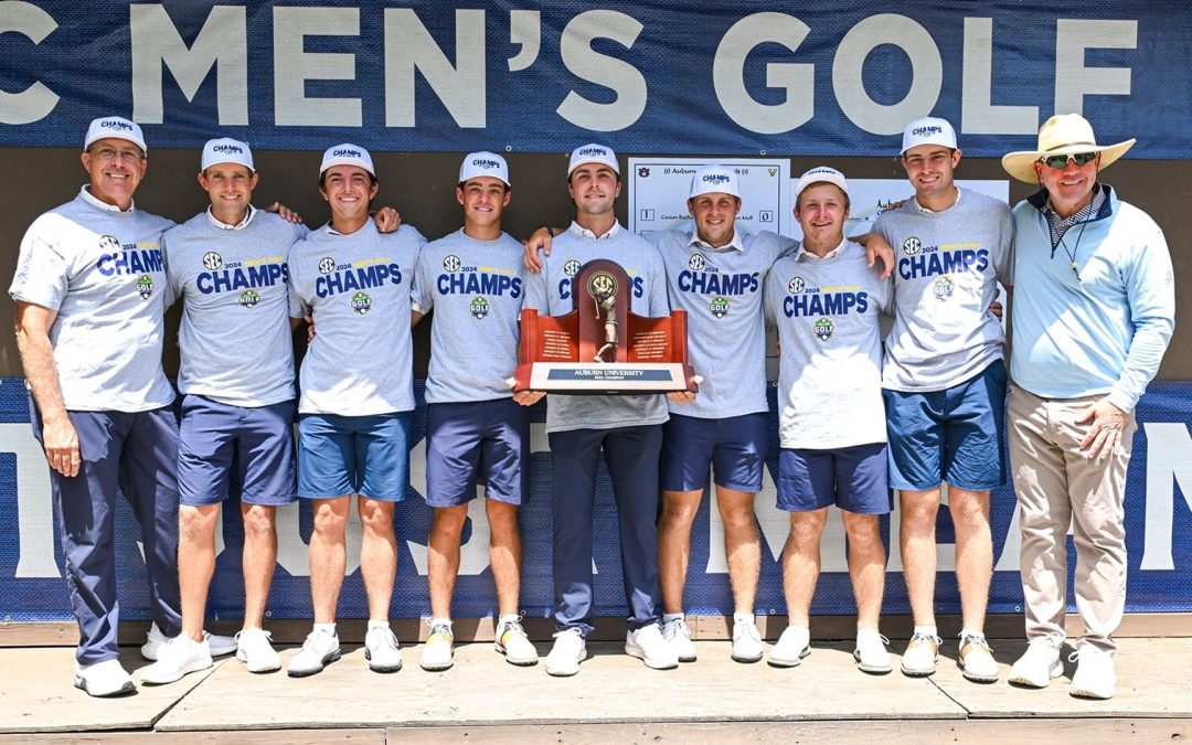Auburn Men’s Golf Wins SEC Conference Title
